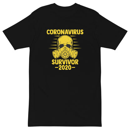 Coronavirus Survivor (Skull) 2020 Men’s T-Shirt