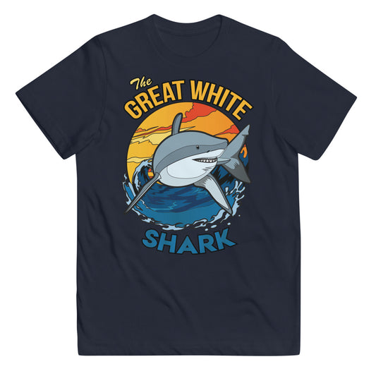 Great White Shark Youth T-Shirt